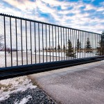 Residential Cantilever Sliding Gate Winnipeg